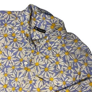 Zara floral crop top